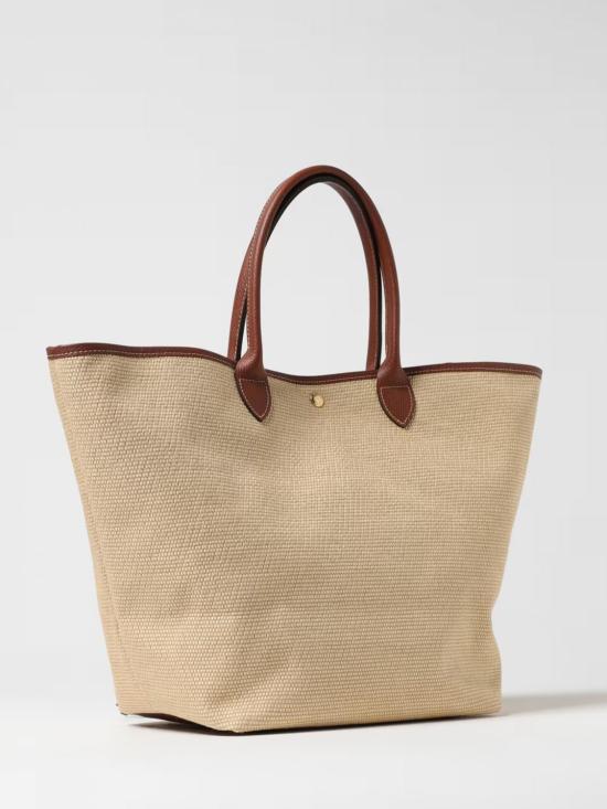 26SS 롱샴 르 플리아쥬 컬렉션 L 바스킷백 10308HGK 035 Brown - LONGCHAMP
