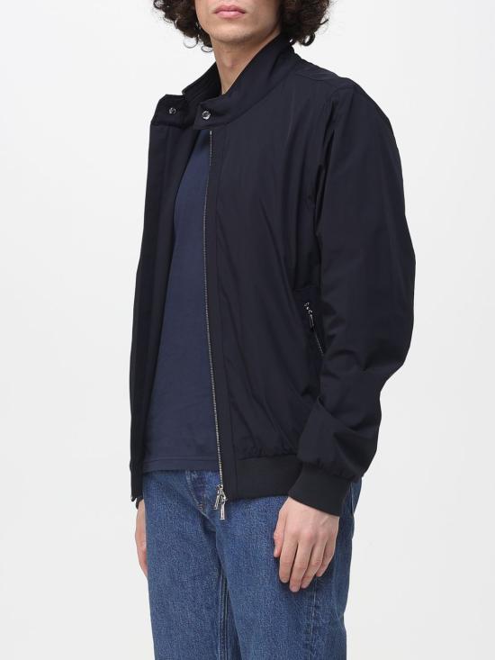 26SS 무레르 ALBERTI-KN 알베르티 KN 보머 자켓 MOUBO100001TEPA009 U0402 Blue - MOORER