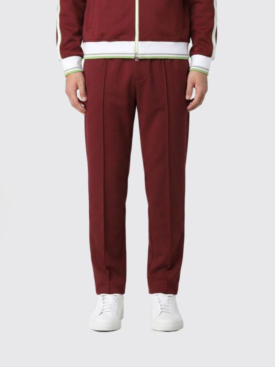 26SS 카사블랑카 트레이닝/조거 팬츠 MSP26JTR166 01 Burgundy