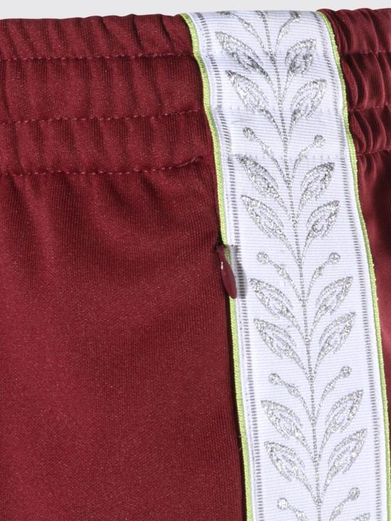 26SS 카사블랑카 트레이닝/조거 팬츠 MSP26JTR166 01 Burgundy - CASABLANCA