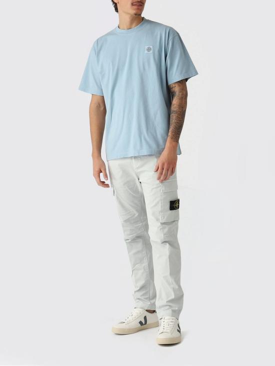 26SS 스톤 아일랜드 반팔 티셔츠 2100030S0115 V004A Sky Blue - STONE ISLAND