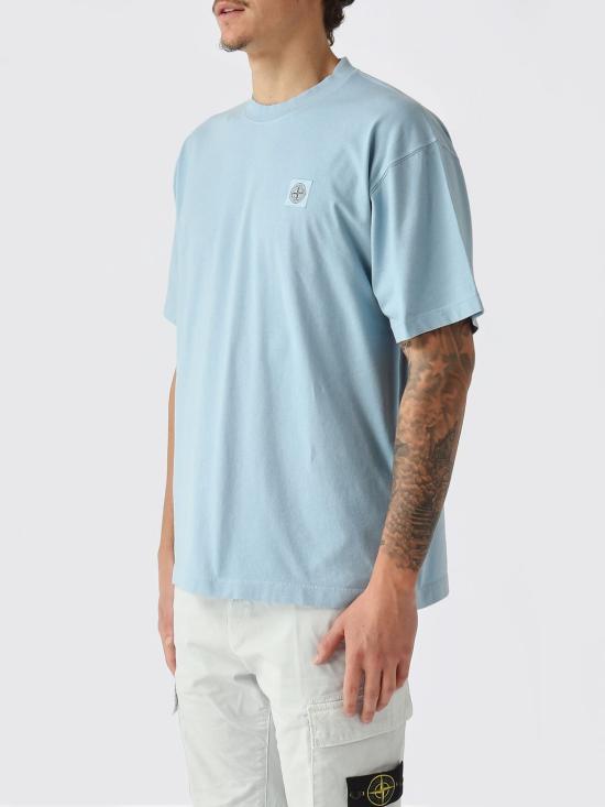 26SS 스톤 아일랜드 반팔 티셔츠 2100030S0115 V004A Sky Blue - STONE ISLAND