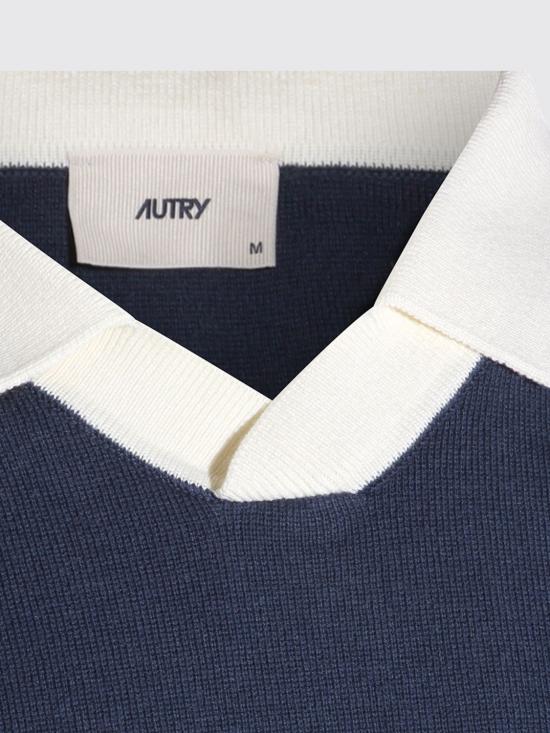 26SS 오트리 폴로 티셔츠 POPX024B Blue - AUTRY