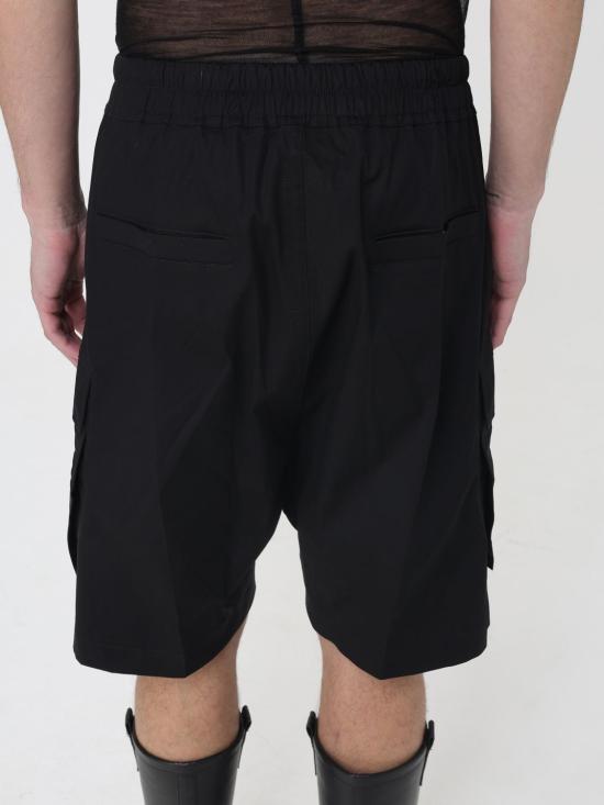 26SS 릭 오웬스 숏팬츠 RU01F2360TE 09 Black - RICK OWENS