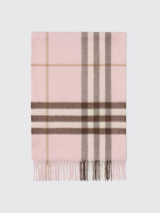 26SS 버버리 체크 캐시미어 스카프 8113947 Red