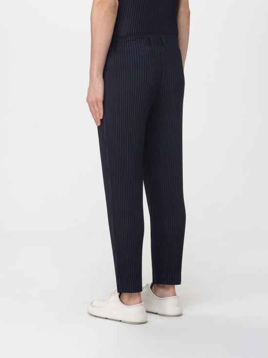 26SS 옴므 플리세 이세이 미야케 스트레이트 팬츠 HP66JF550 75 Blue - HOMME PLISSE' ISSEY MIYAKE