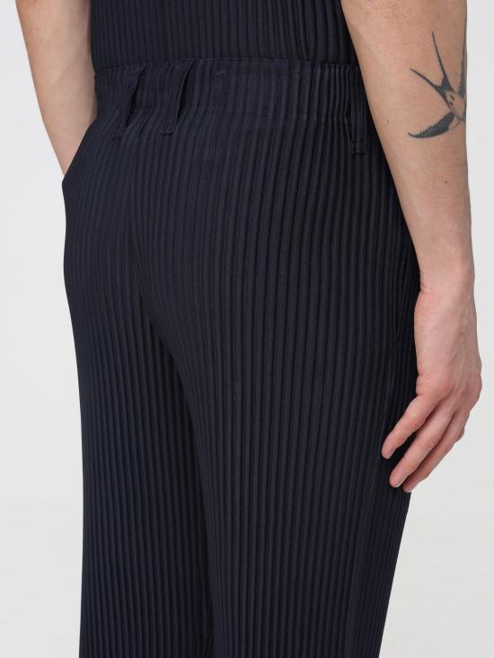 26SS 옴므 플리세 이세이 미야케 스트레이트 팬츠 HP66JF550 75 Blue - HOMME PLISSE' ISSEY MIYAKE