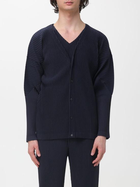 26SS 옴므 플리세 이세이 미야케 스웨터 HP66JL541 75 Blue