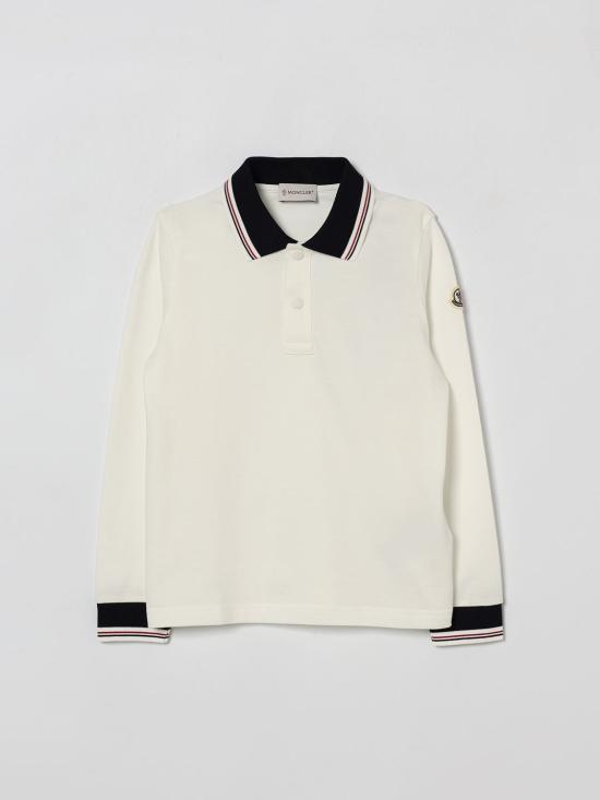 26SS [키즈] 몽클레어 폴로 셔츠 8B000018496W 034 White