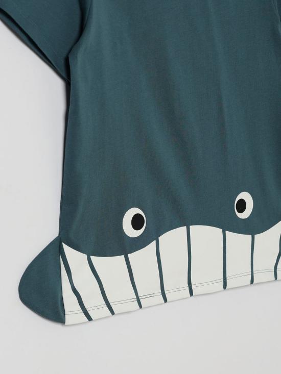 26SS [키즈] 스텔라 맥카트니 티셔츠 TY8Q21Z0434 642 Blue - STELLA MCCARTNEY