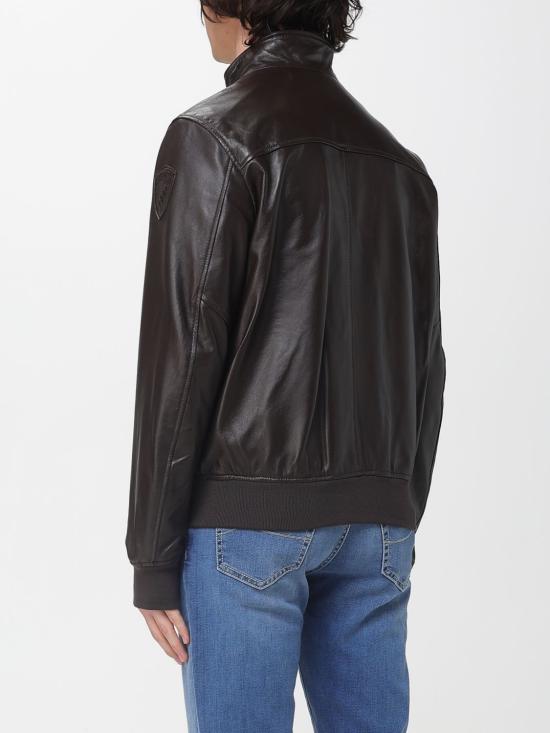 26SS 블라우어 가죽 자켓 26SBLUL02441007515 392 Coffee - BLAUER