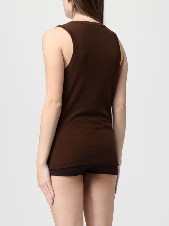 26SS 엔타이어 스튜디오 민소매 티셔츠 ESSS26TA02908 6235 Brown - ENTIRE STUDIOS