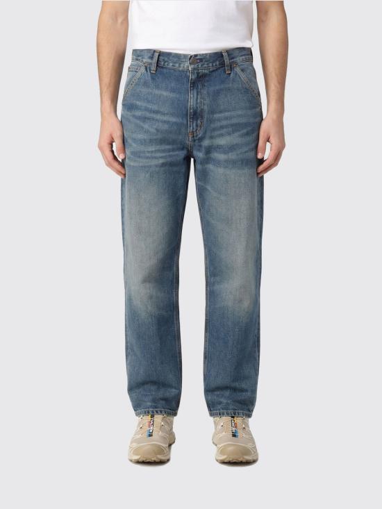 26SS 칼하트 WIP 스미스 데님 싱글 니 팬츠 I032024 014Q Blue 1