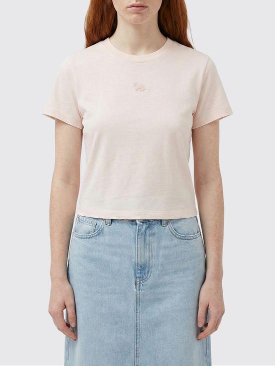 26SS 메종키츠네 베이비 폭스 베이비 티셔츠 MW00105KJ7026 0448 Pink