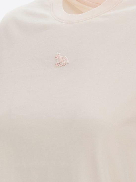 26SS 메종키츠네 베이비 폭스 베이비 티셔츠 MW00105KJ7026 0448 Pink - MAISON KITSUNE
