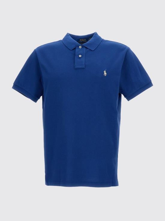 26SS 폴로 랄프로렌 폴로 티셔츠 710680784 520 Blue 1 - POLO RALPH LAUREN