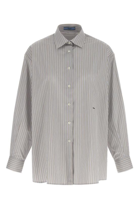 26SS 프라다 셔츠 P493IR18RGF0S4M S OOO Brown