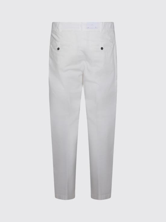 26SS 일레븐티 스트레이트 팬츠 M75PANM01TET0M019 01 White - ELEVENTY