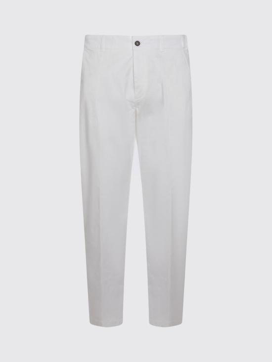 26SS 일레븐티 스트레이트 팬츠 M75PANM01TET0M019 01 White - ELEVENTY