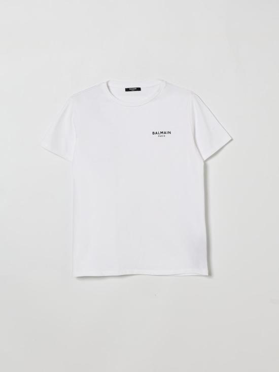 26SS [키즈] 발망 티셔츠 BY8R31Z3672 100NE White