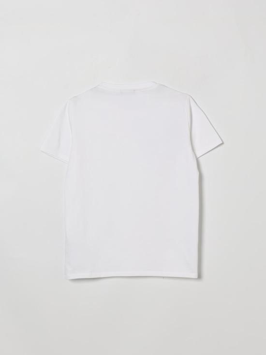26SS [키즈] 발망 티셔츠 BY8R31Z3672 100NE White - BALMAIN