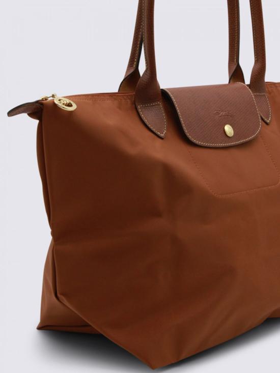 26SS 롱샴 르 플리아쥬 오리지널 토트백 L L1899089 504 Burnt - LONGCHAMP
