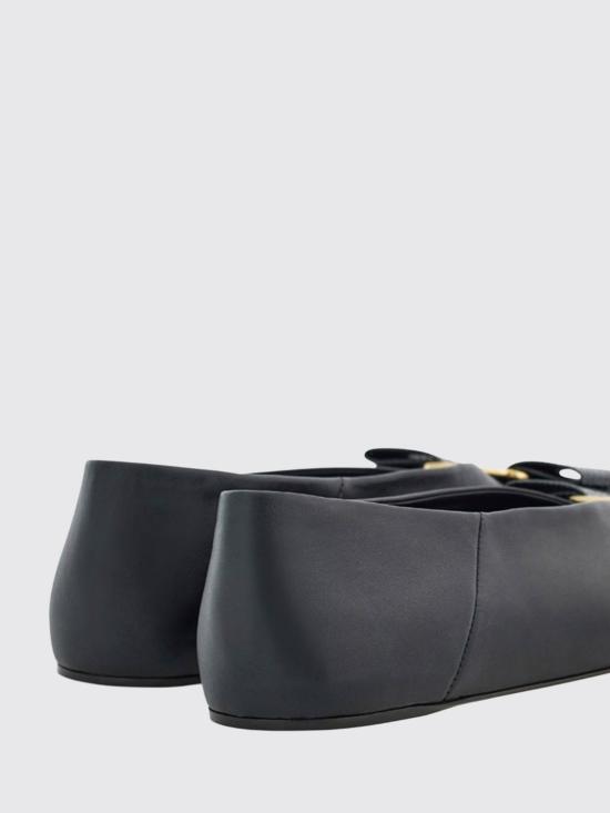 26SS 살바토레 페라가모 플랫 슈즈 01K221 001 Black - SALVATORE FERRAGAMO