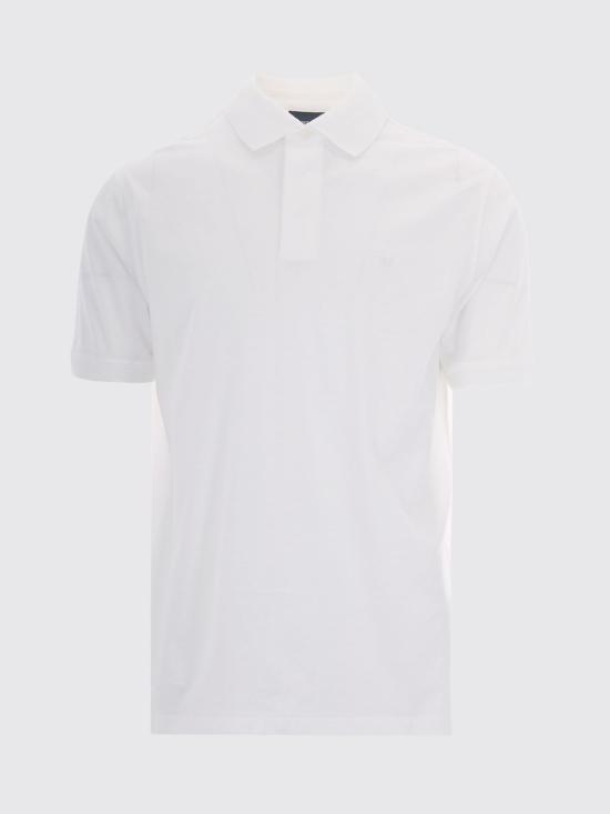 26SS 엠포리오 아르마니 폴로 티셔츠 EM004588AF10017 U0003 White - EMPORIO ARMANI