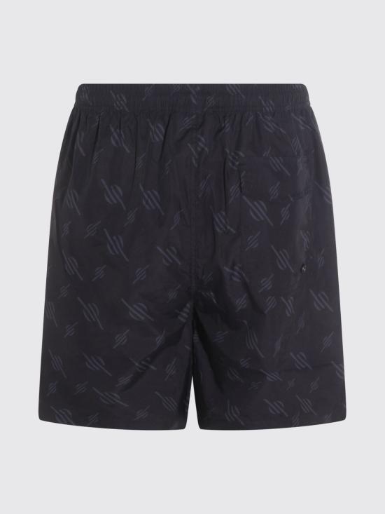 26SS 데일리 페이퍼 스윔팬츠 2610043 WHITE Black - DAILY PAPER