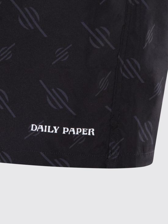 26SS 데일리 페이퍼 스윔팬츠 2610043 WHITE Black - DAILY PAPER
