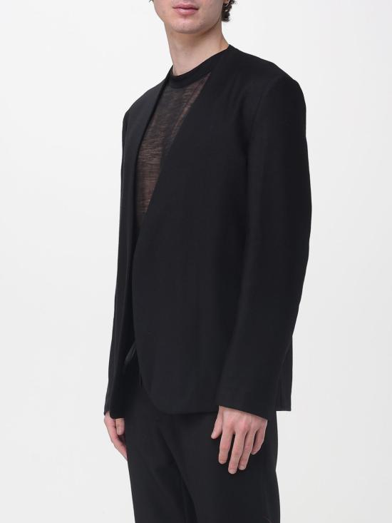 26SS 마르지엘라 칼라리스 블레이저 S50BN0318S47782 900 Black - MAISON MARGIELA