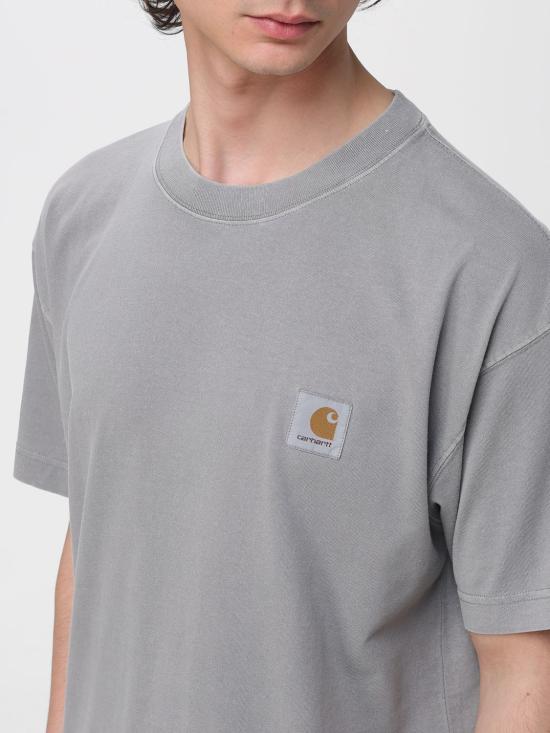 26SS 칼하트 WIP 숏슬리브 넬슨 티셔츠 I029949 2LRGD Grey - CARHARTT WIP