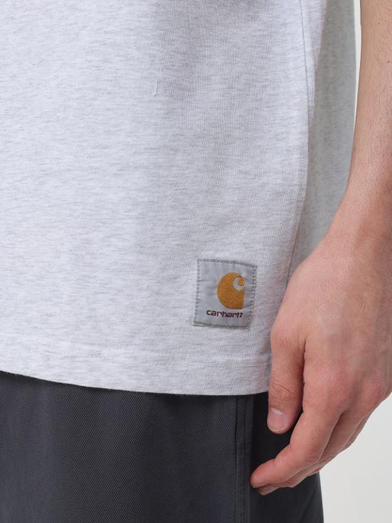 26SS 칼하트 WIP 숏슬리브 3 티셔츠 I036193 48260 Grey - CARHARTT WIP