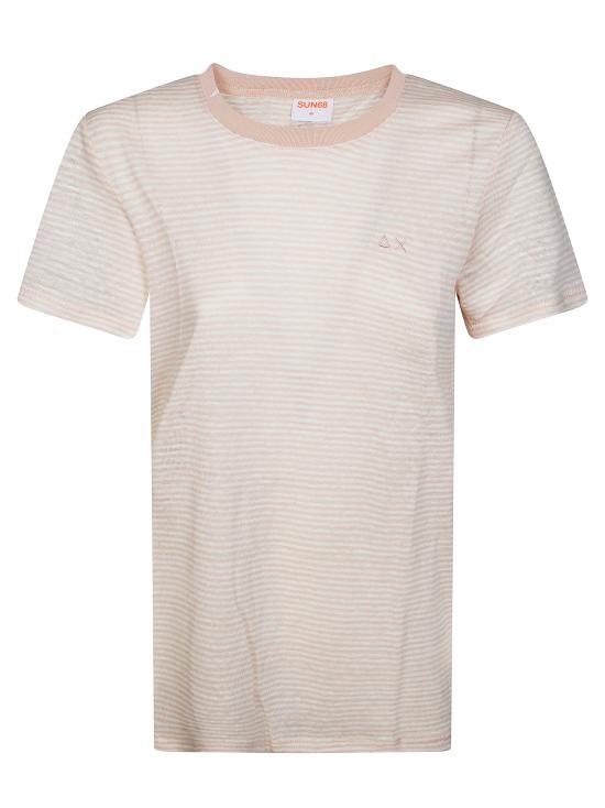 26SS 썬 68 반팔 티셔츠 T36226 3139 BIANCO