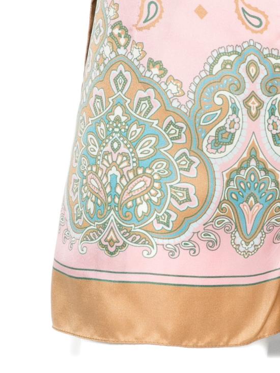 26SS 핑코 숏팬츠 106733 A38GNL4 Rosa bruciato - PINKO