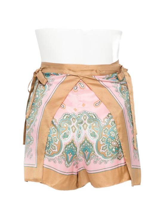 26SS 핑코 숏팬츠 106733 A38GNL4 Rosa bruciato - PINKO