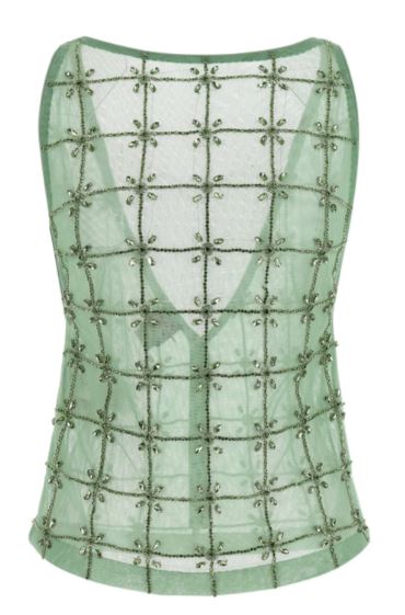 26SS 핑코 긴팔 티셔츠 106437 A32BT14 Verde salvia