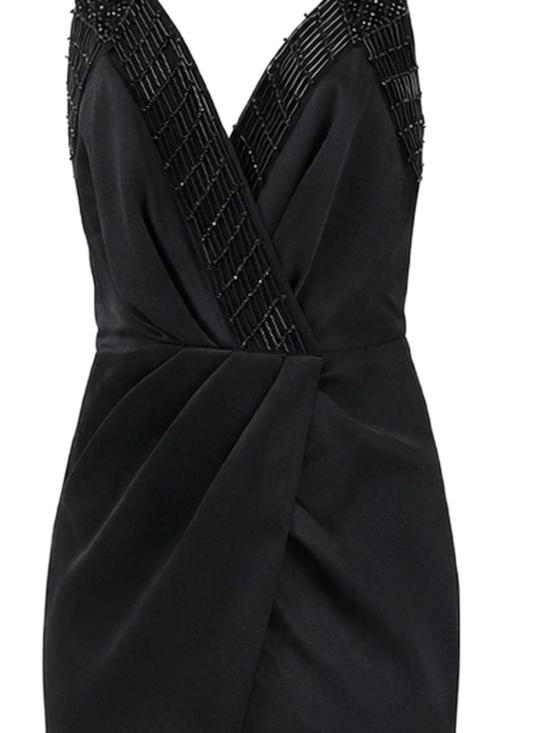 26SS 엘리자베타프랜치 미디 원피스 ABR4862E2 110 Black - ELISABETTA FRANCHI