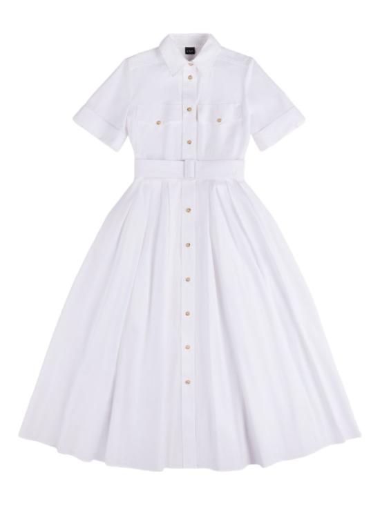 26SS 페이 미디 원피스 N8WE352603S ZDHB001