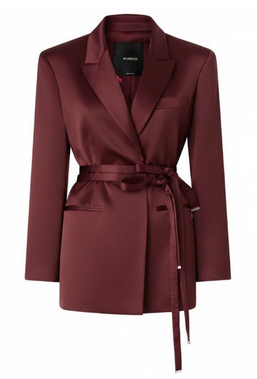 26SS 핑코 수트 자켓 106589 A1Y5R57 Bordeaux