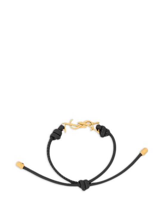 26SS 생로랑 팔찌 861459 AAF9R1000 Black - SAINT LAURENT