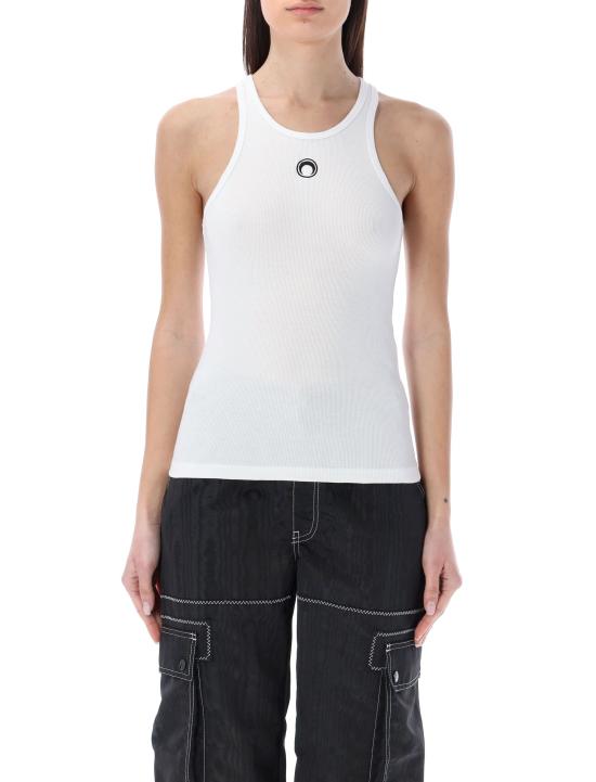 26SS 마린세르 민소매 티셔츠 WTT014ACJER0011 WH10 Bianco