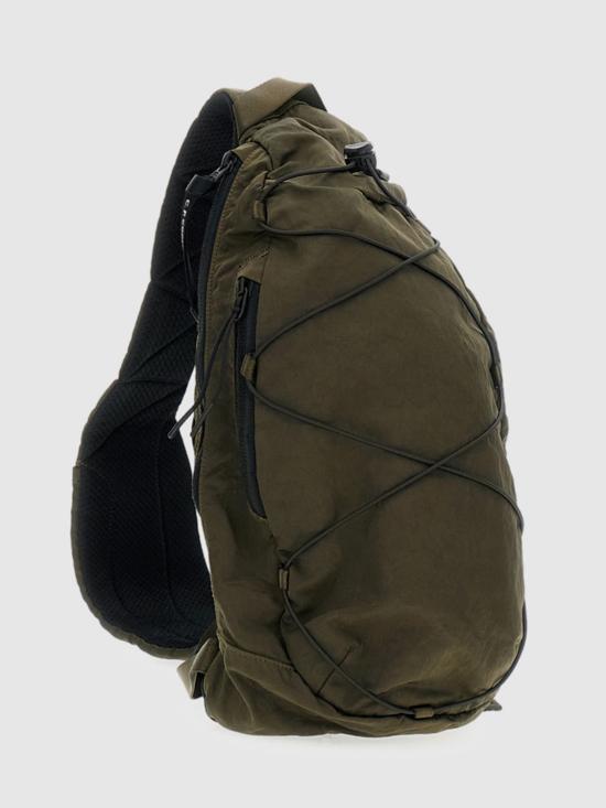26SS 씨피 컴퍼니 나일론 B 렌즈 크로스백 RCCMAC735A005269G 683 Green - C.P. COMPANY