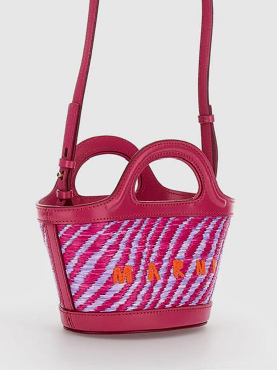 26SS 마르니 토트백 BMMP0067U2P9841 00C66 Violet - MARNI