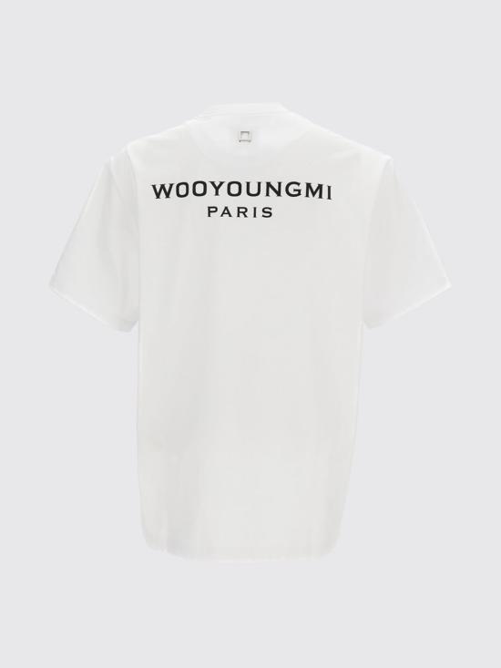 26SS 우영미 반팔 티셔츠 W261TS07 701W White - WOOYOUNGMI