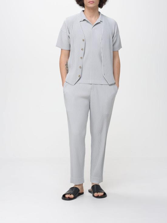 26SS 옴므 플리세 이세이 미야케 스트레이트 팬츠 HP66JF550 11 Grey - HOMME PLISSE' ISSEY MIYAKE