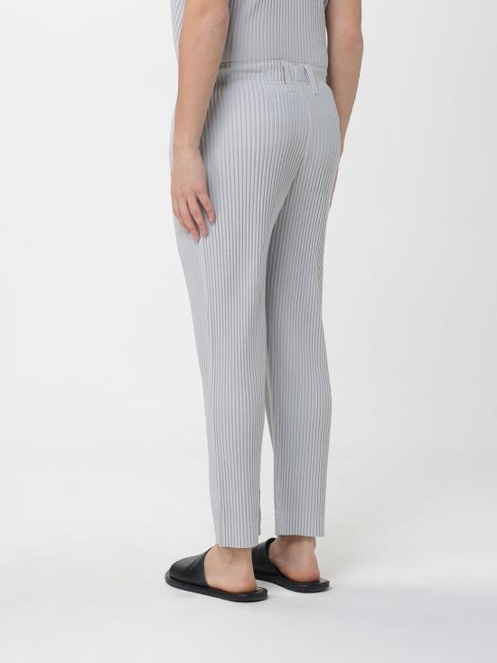26SS 옴므 플리세 이세이 미야케 스트레이트 팬츠 HP66JF550 11 Grey - HOMME PLISSE' ISSEY MIYAKE