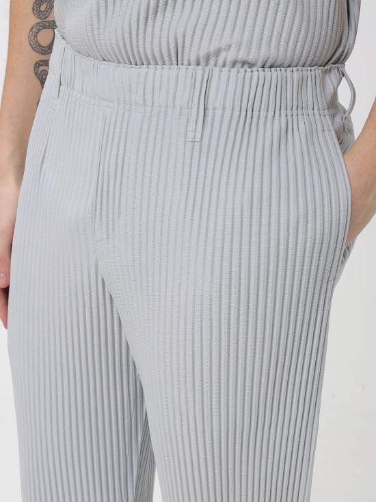 26SS 옴므 플리세 이세이 미야케 스트레이트 팬츠 HP66JF550 11 Grey - HOMME PLISSE' ISSEY MIYAKE