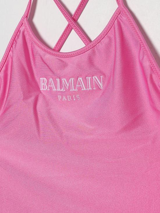 26SS [키즈] 발망 스윔팬츠 BYCA09Z0005 552BC Pink - BALMAIN