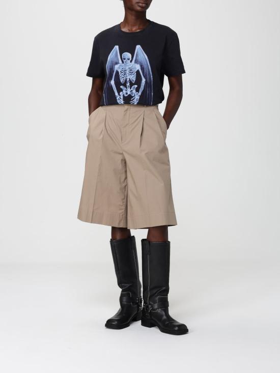 26SS 아워레가시 클래식 티셔츠 폴른 엔젤 프린트 W2266CF Black - OUR LEGACY